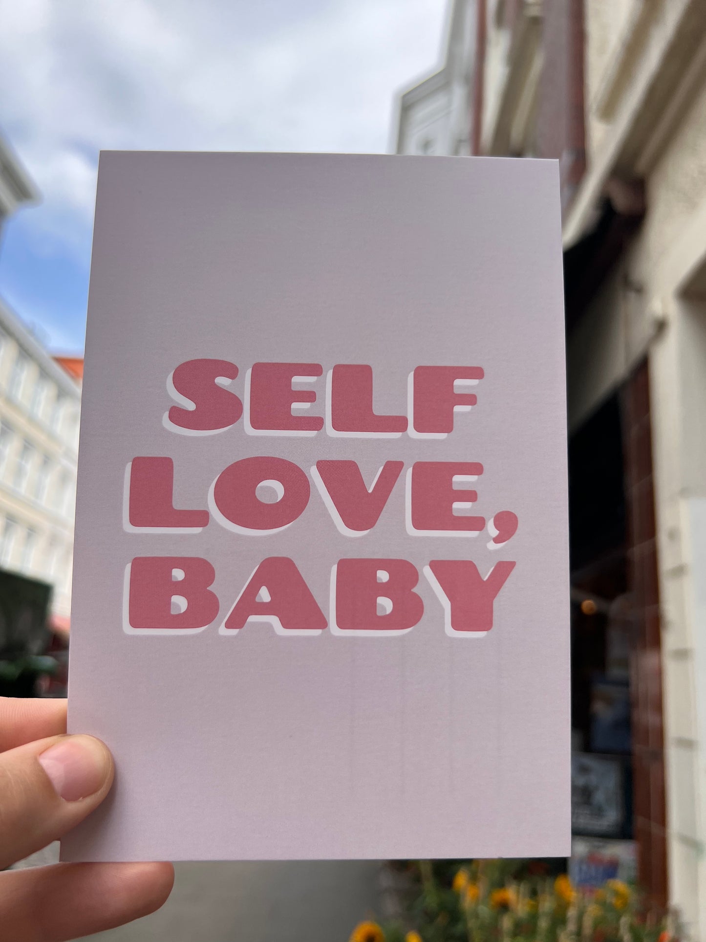 Postkarte - Self Love Baby